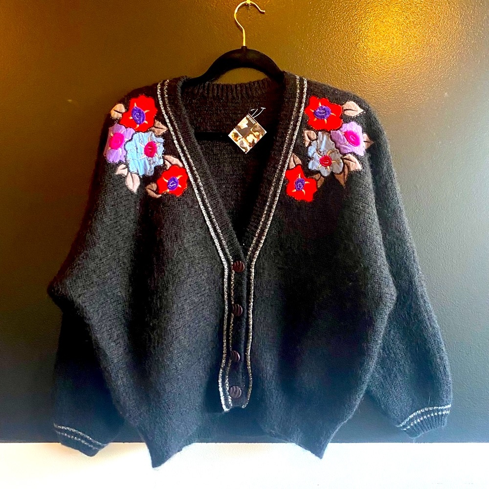 Floral Cardigan vintage